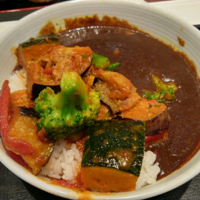 ベジ黒カレー(吉野家 赤坂三丁目店)
