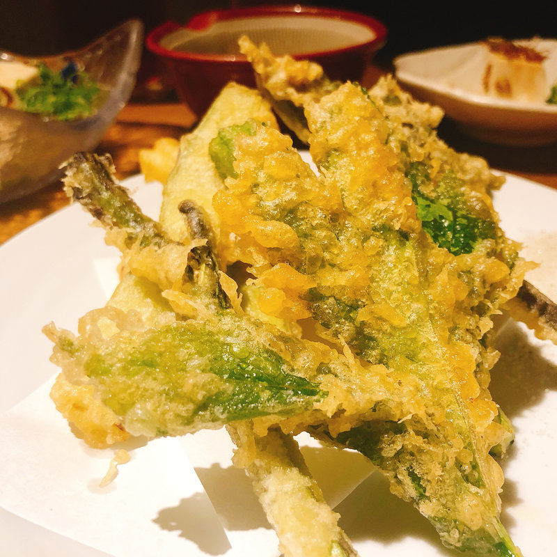 うどの天ぷら(なかめのてっぺん 本店 )