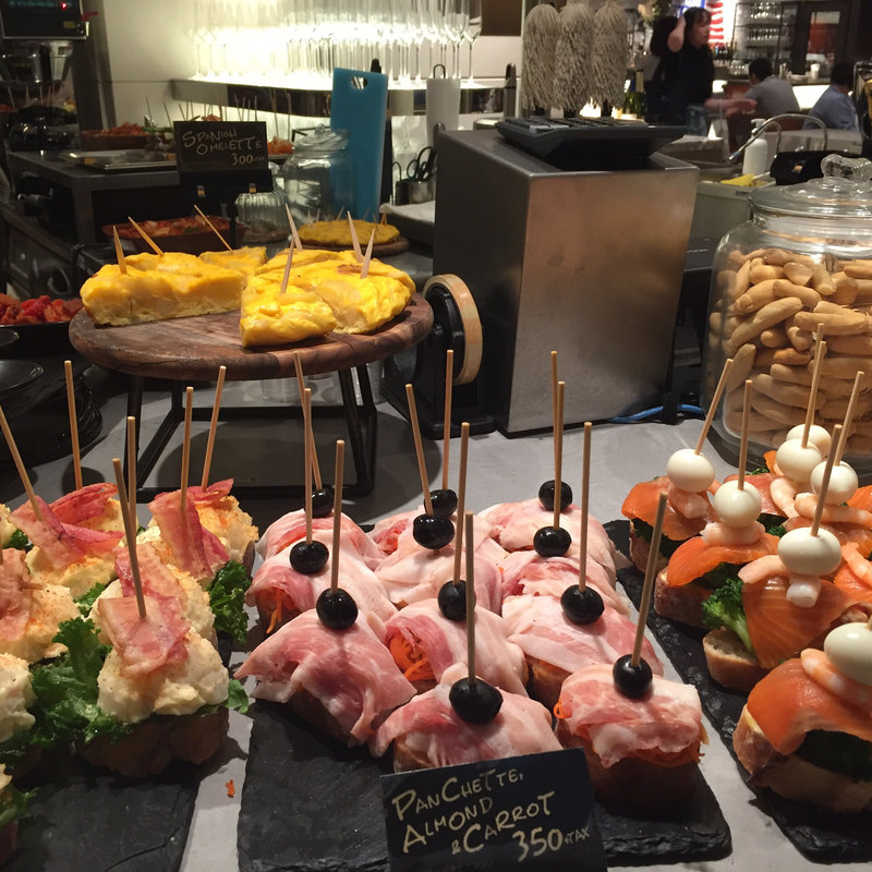 ブルスケッタ(Bar&Tapas Celona)