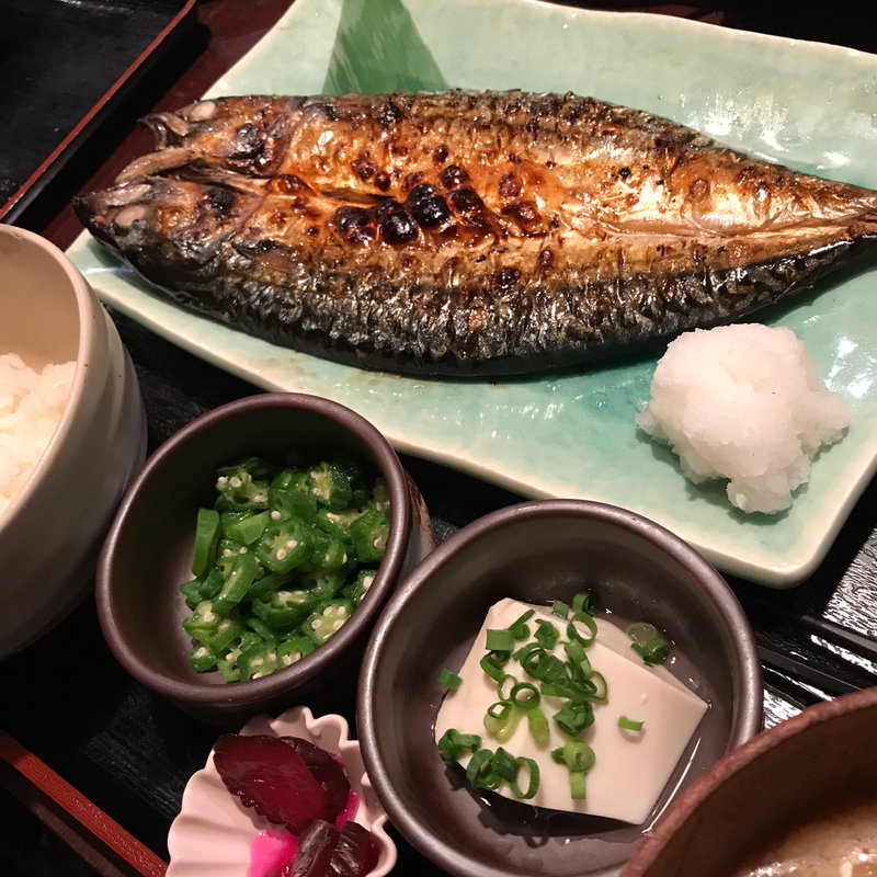 鯖塩焼き(ひもの屋 半蔵門)