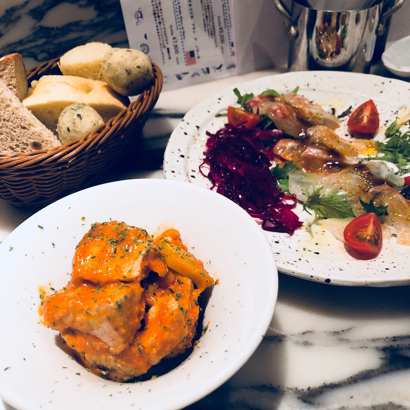 カルパッチョ盛り合わせ　サカナバルプレート(サカナバル グリル )