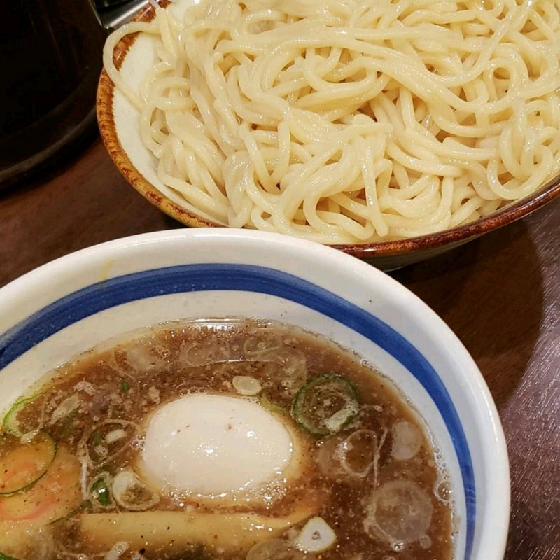 玉子つけ麺(大勝軒　みしま )