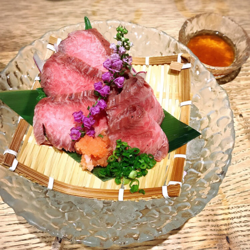 能登牛のたたき風(長八 金沢駅前店 )