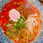 魚担々麺(自家製麺 魚担々麺・陳麻婆豆腐　"dan dan noodles")