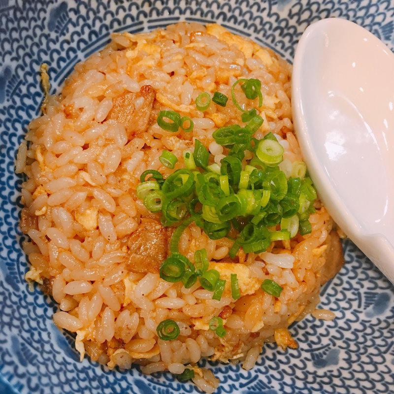 半チャーハン(自家製麺 魚担々麺・陳麻婆豆腐　"dan dan noodles")