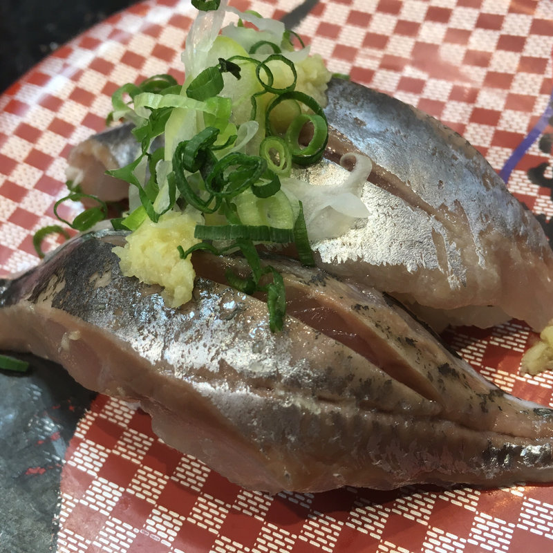 イワシ(すし銚子丸 保木間店)