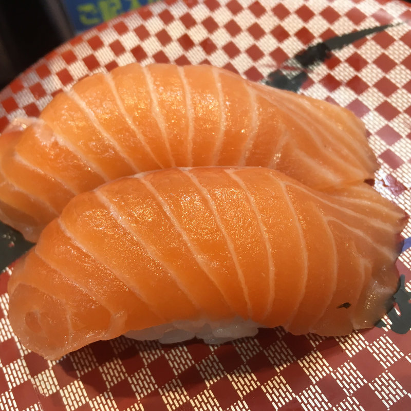 サーモン(すし銚子丸 保木間店)