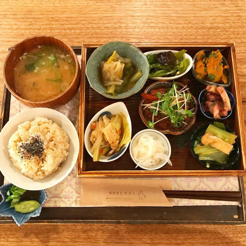 養生ごはんセット(天然食堂 かふぅ)