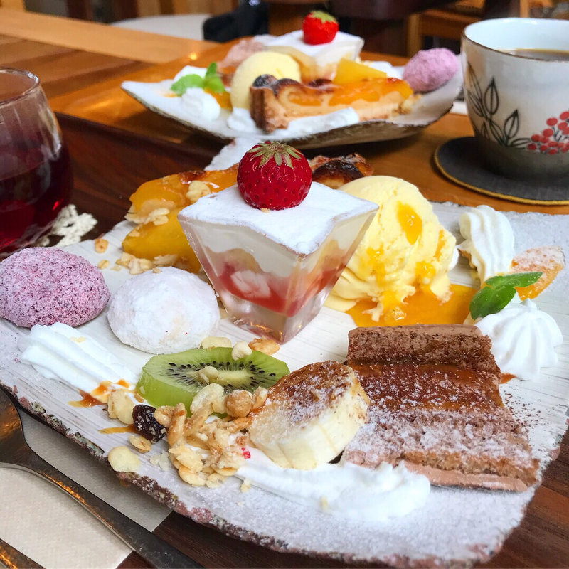 デザートプレート(モノイレ カフェ （monoile cafe）)