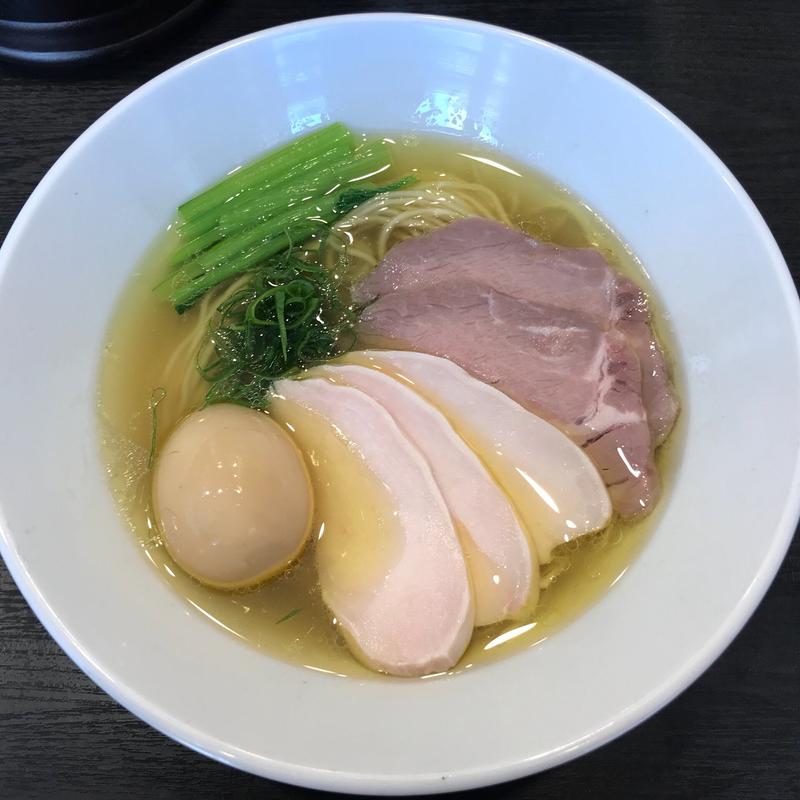 特製芳醇鶏そば 塩(麺や福はら)