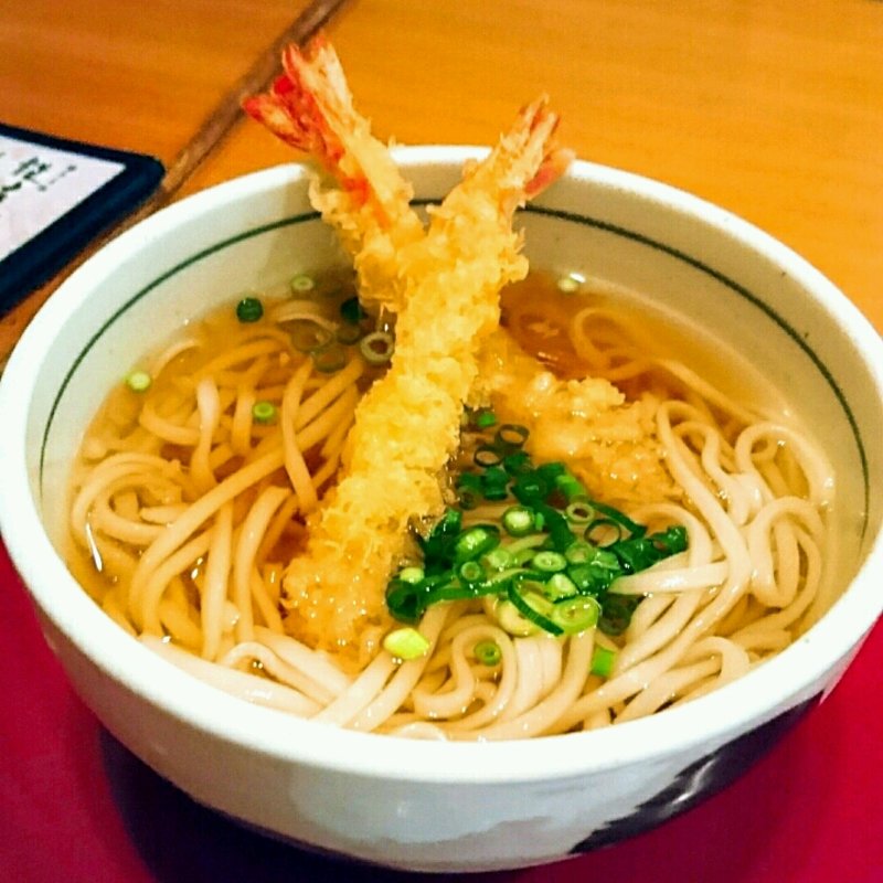 えび天うどん(能古うどん 長尾本店)