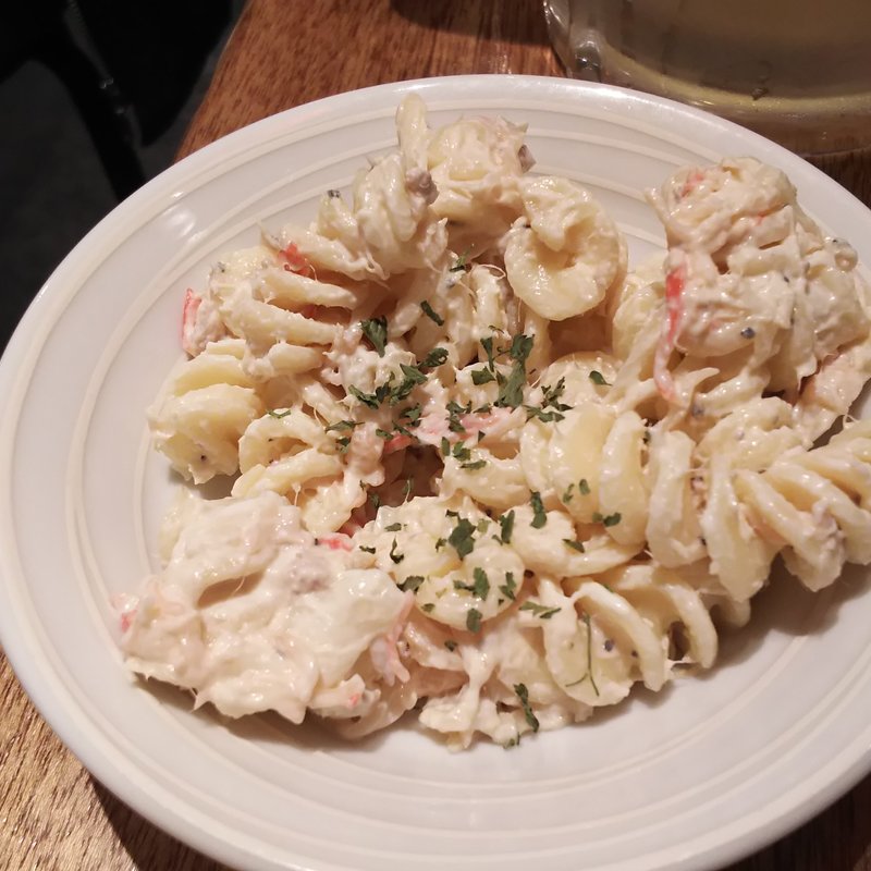 マカロニサラダ(串かつ でんがな パークタワー新川崎店)