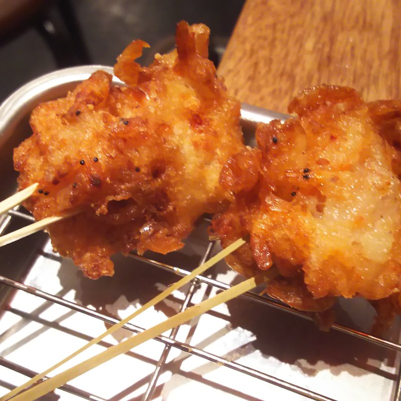 桜えび（串かつ）(串かつ でんがな パークタワー新川崎店)