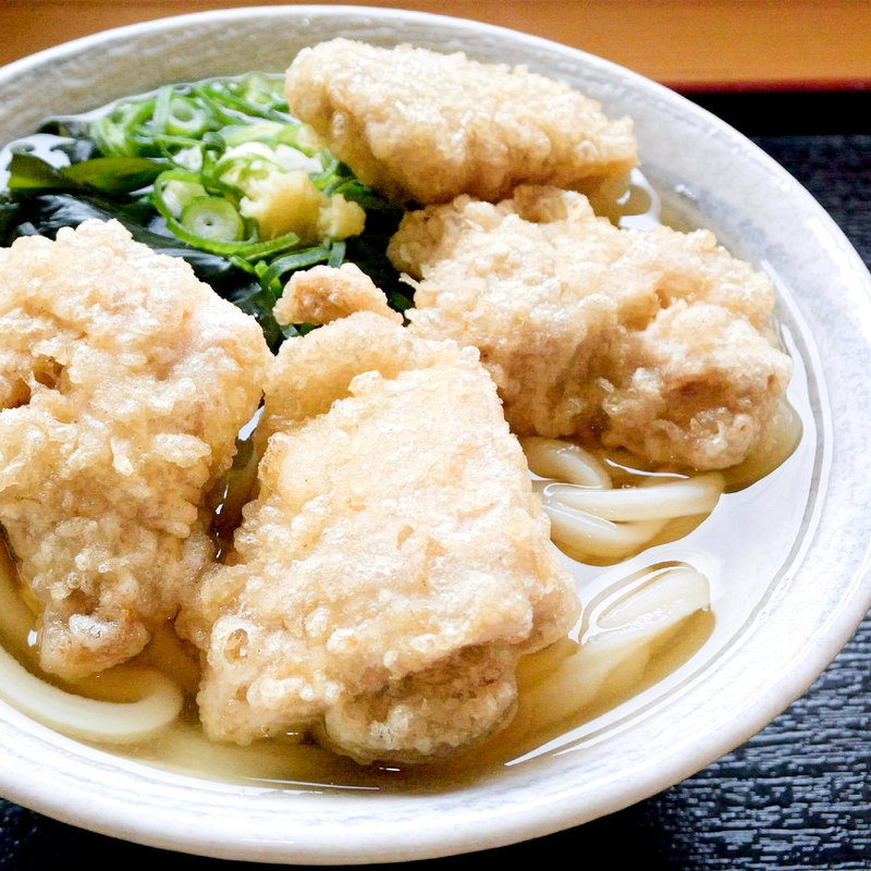 かしわ天うどん(まつばら )