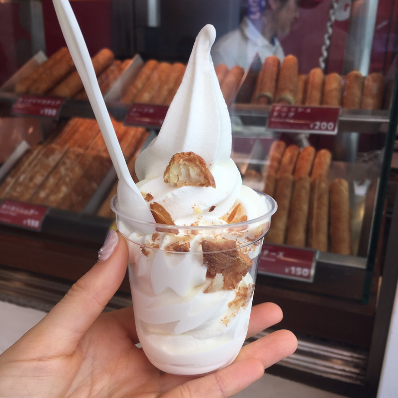 プレミアムソフトクリーム(デニッシュ バー 自由が丘店)