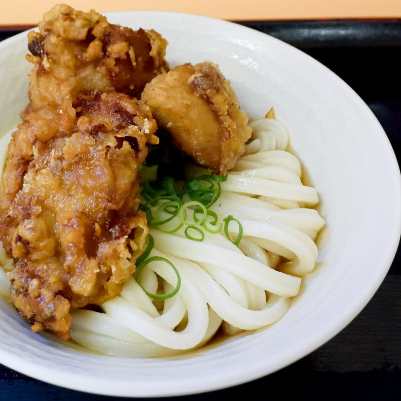 唐揚げぶっかけ冷（ぶっかけ冷+からあげ）(たも屋 本店 )