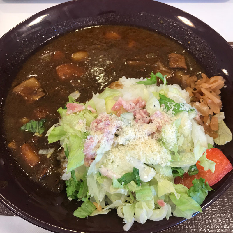 シーザーレタスカレー特盛(すき家 小平鈴木店 )