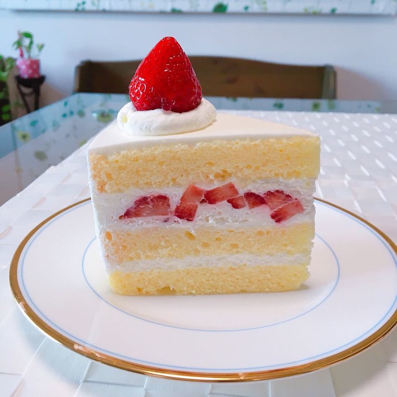 苺のショートケーキ(ディマンシュ)