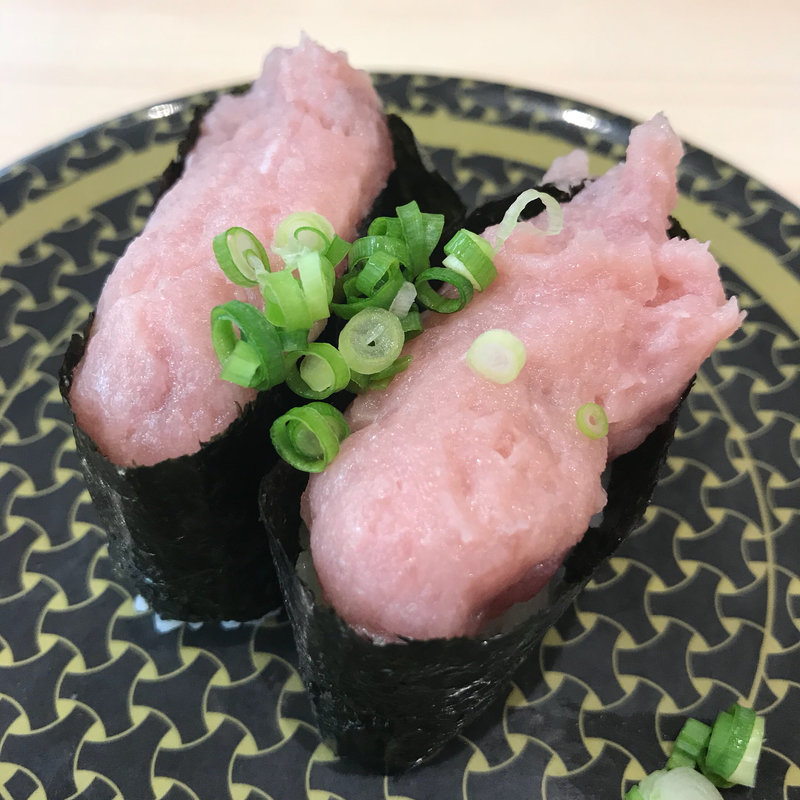 ねぎとろ軍艦(はま寿司 新座野火止店)