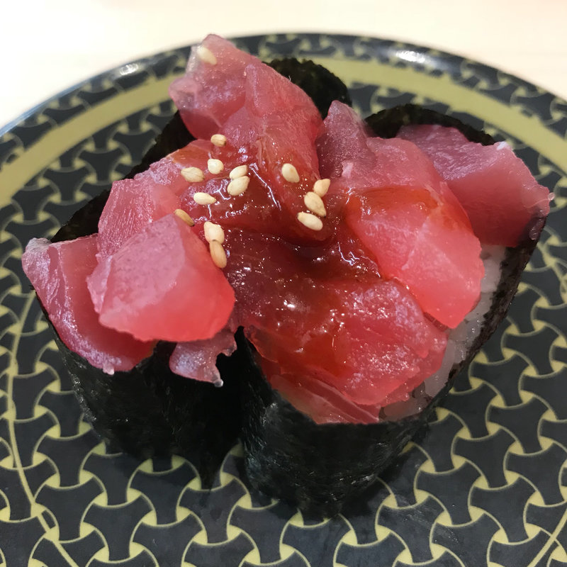 まぐろユッケ(はま寿司 新座野火止店)