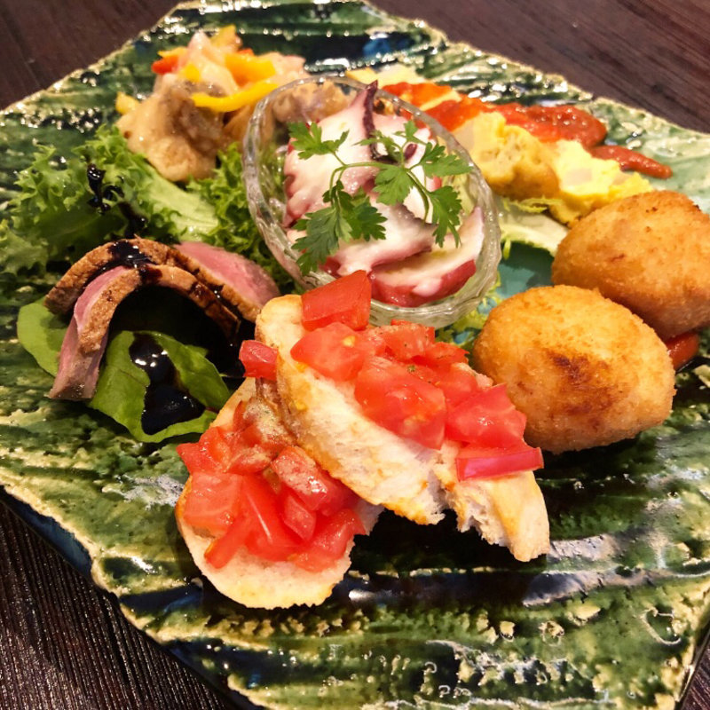 タパス6種盛り(エルリンコン)