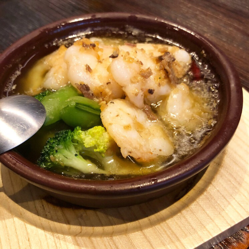 小エビのアヒージョ(エルリンコン)