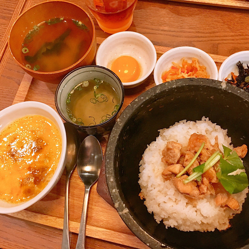 ふわとろ石焼き親子丼(やきとり家すみれ 高槻店 )