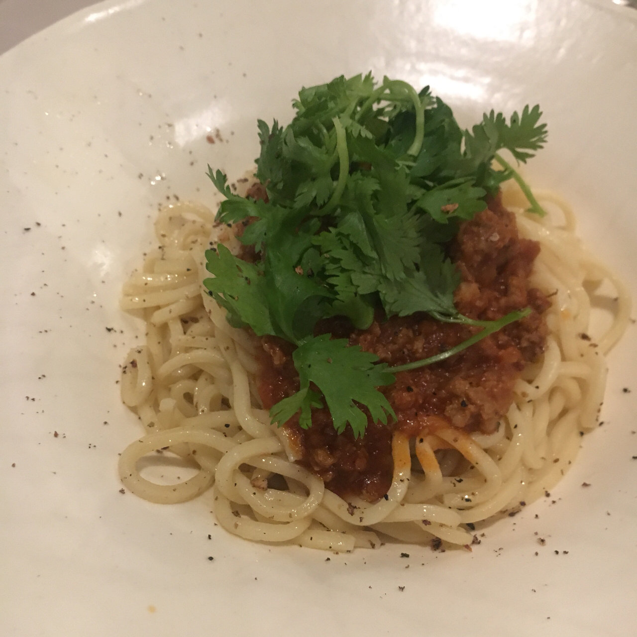 チャイニーズメートソース ラム肉とコリアンダーと花椒 開花桜監修菅野製麺所の生パスタ Belts ベルツ の口コミ一覧 おいしい一皿が集まるグルメコミュニティサービス Sarah