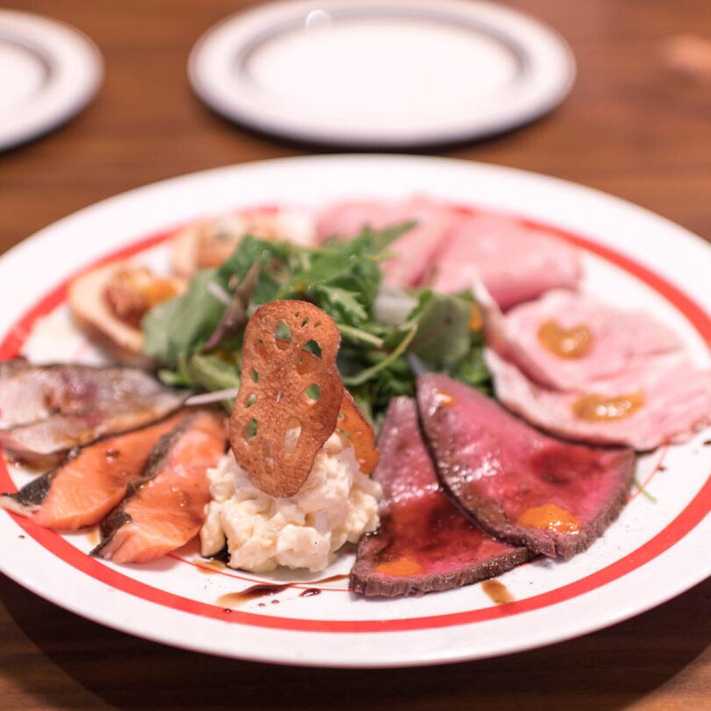 前菜の盛り合わせ(The Kitchen buono buono)