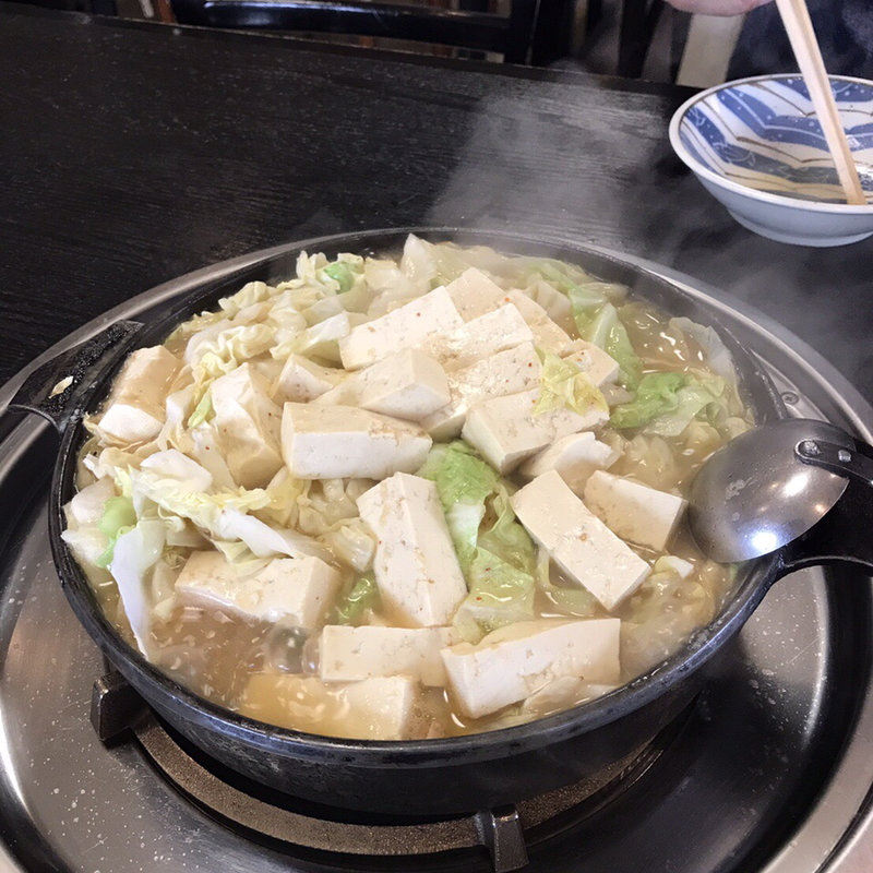 ホルモン鍋(玉山支所前食堂 )