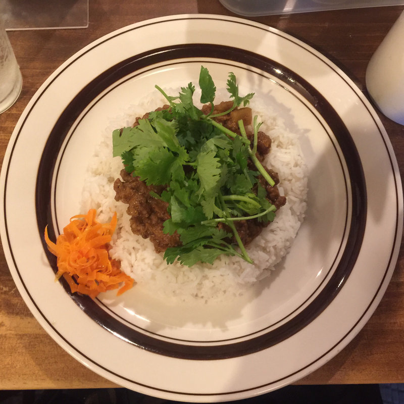 牛キーマカリー(カリーショップくじら 高円寺)