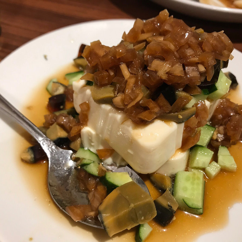 ピータン豆腐(中華粥 香港ロジ 渋谷桜丘町店)