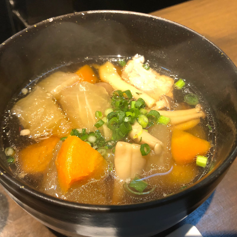 お通し(炭焼きジュッコ シマウマ酒店)