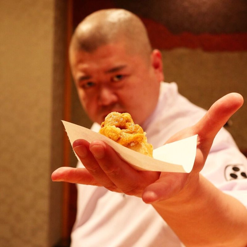 鱧雲丹（ハーモニー）(照寿司 （てるずし）)