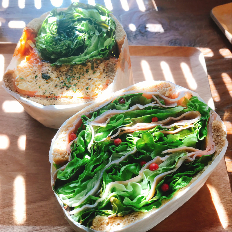 ロメインレタスシーザーサラダ(POTASTA 千駄ヶ谷店)