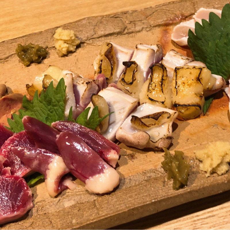 刺身盛合せ(鶏と肴 フルヤ)