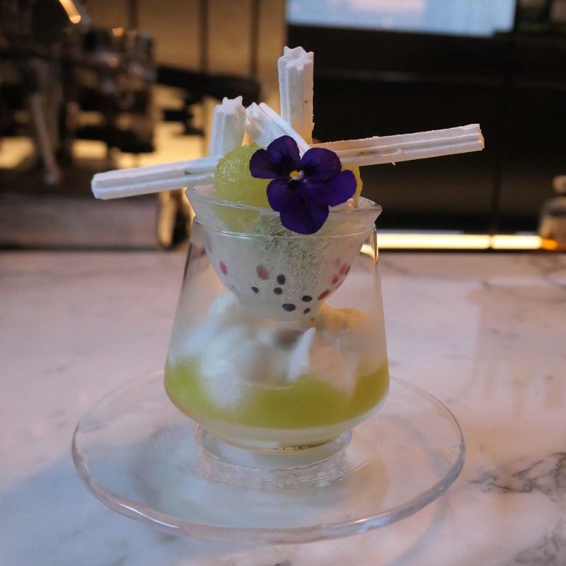 ５月のパフェ〜初夏の日差しと若葉色〜(フィナンシェ )