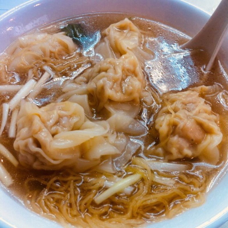 海老ワンタン麺(劉森記麺家)