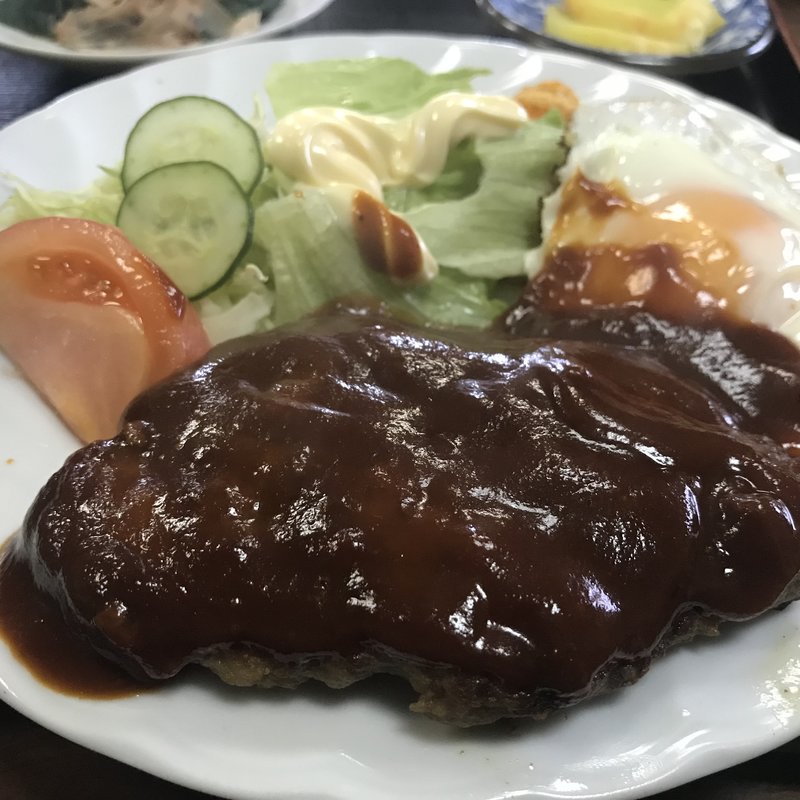 ハンバーグ定食(寿鯉福 （じゅりふく）)