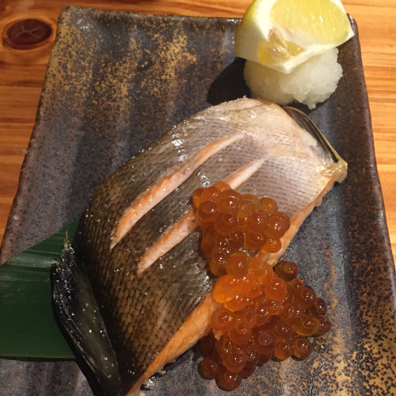 シャケといくら(鐵の家 （てつのや）)