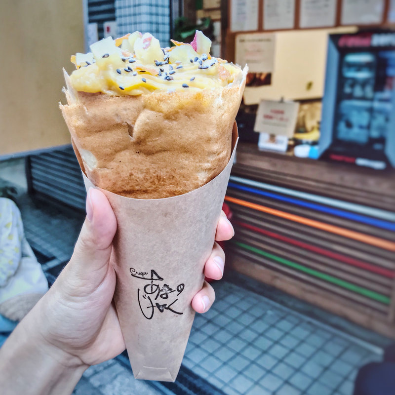 お芋クレープ(Crepeあまのじゃく （クレープアマノジャク）)