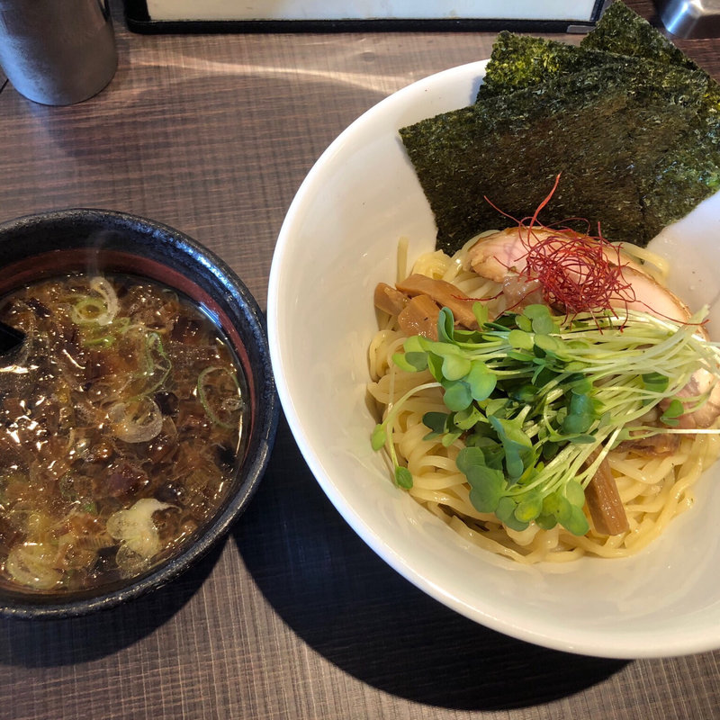焦がしネギつけ麺(鶏がら屋 )