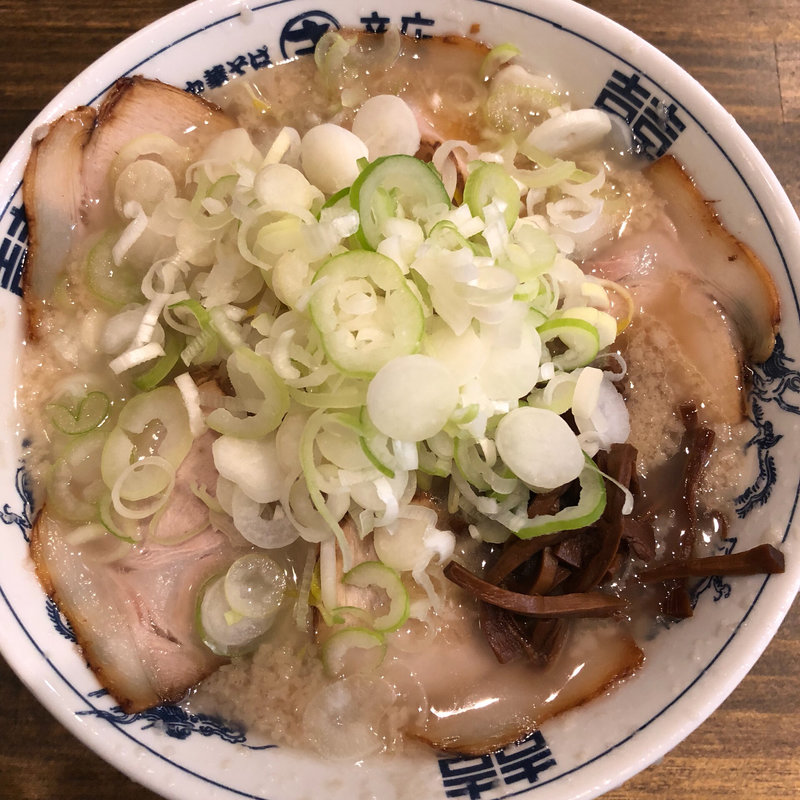 背脂中華そば(中華そば マルキ商店)