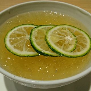 青柚子冷麺(ほうば )