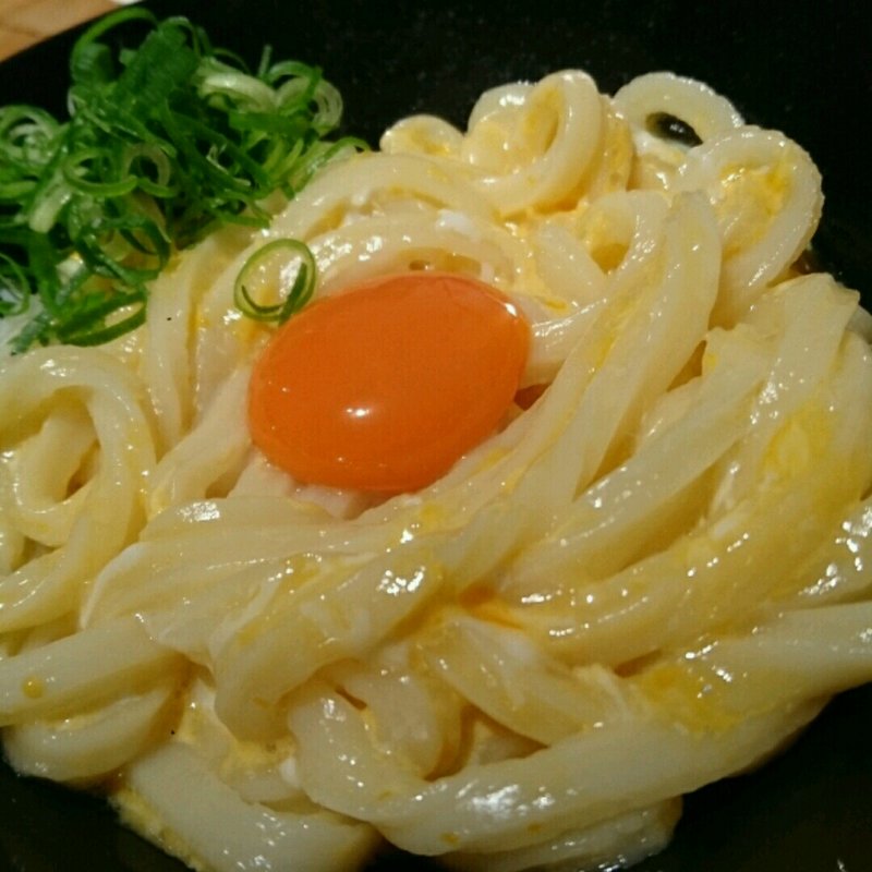 釜玉(うどん居酒屋 江戸堀)