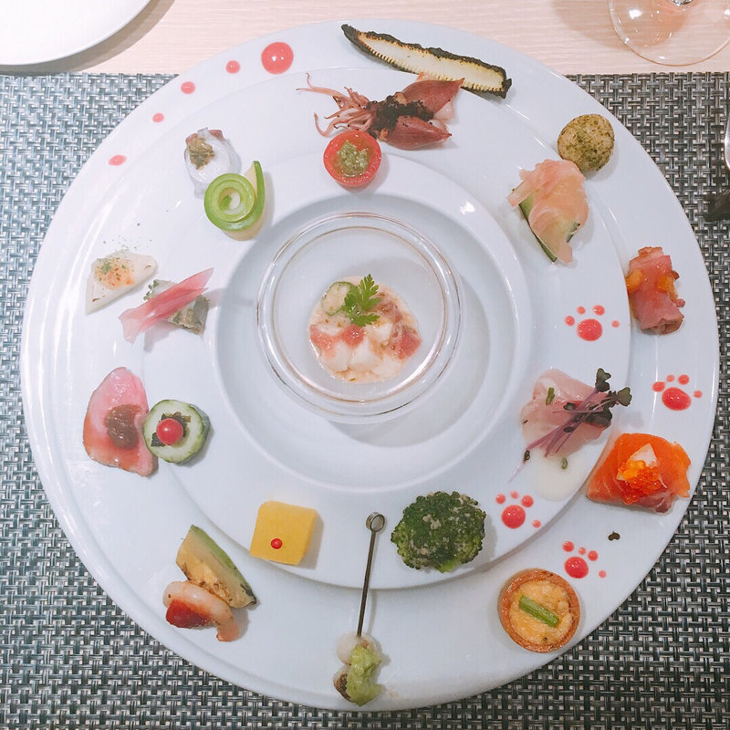 前菜パレットオードブル(黒猫 福島本店)