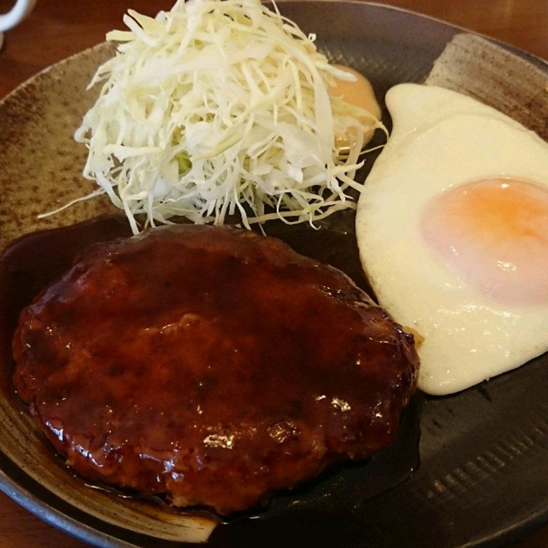 ハンバーグステーキランチ(レストランかつみ)