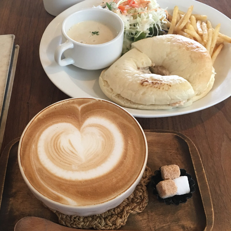 ベーグルランチセット(クックスカフェ＆デリ （COOK's Cafe & Deli）)