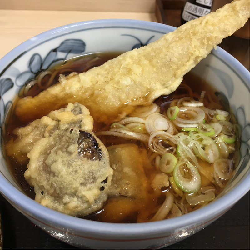 穴子天そば(四谷　政吉 （ 【旧店名】政吉そば）)