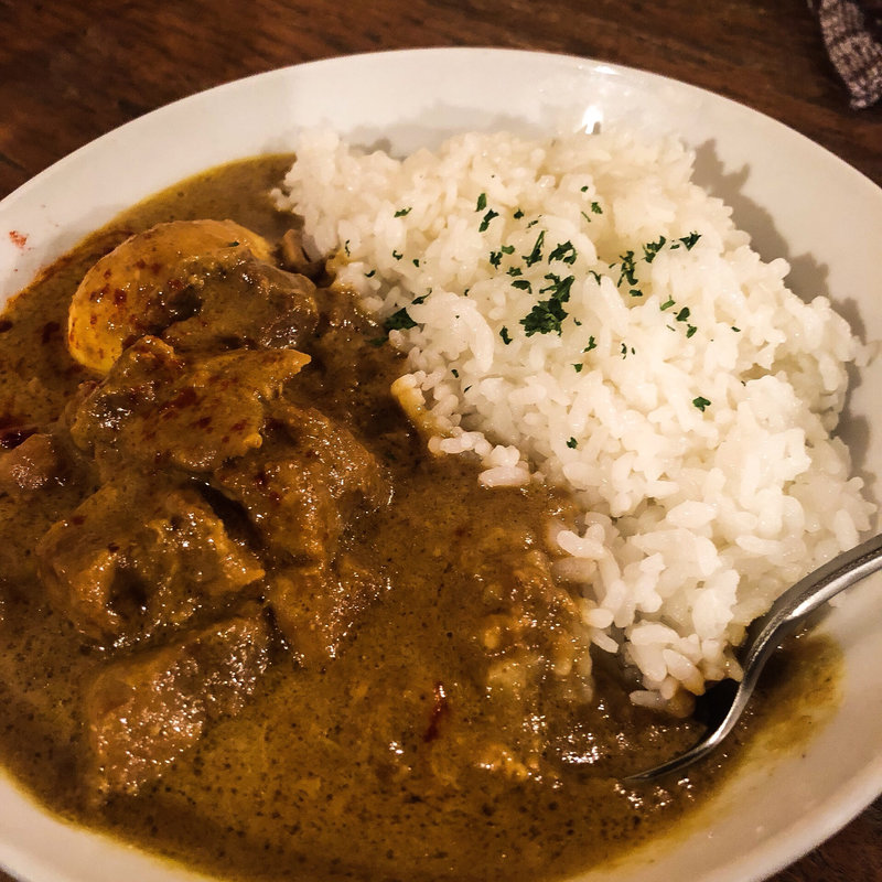 ココナッツカレー(珈琲亭 七つ森)